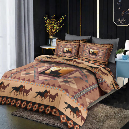 Brown Cowboy Bedding Sets MT130605DBS