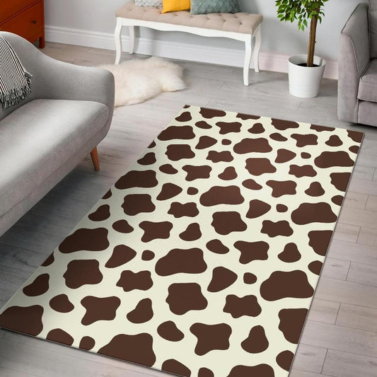 Brown And White Cow CLH0411158R Rug