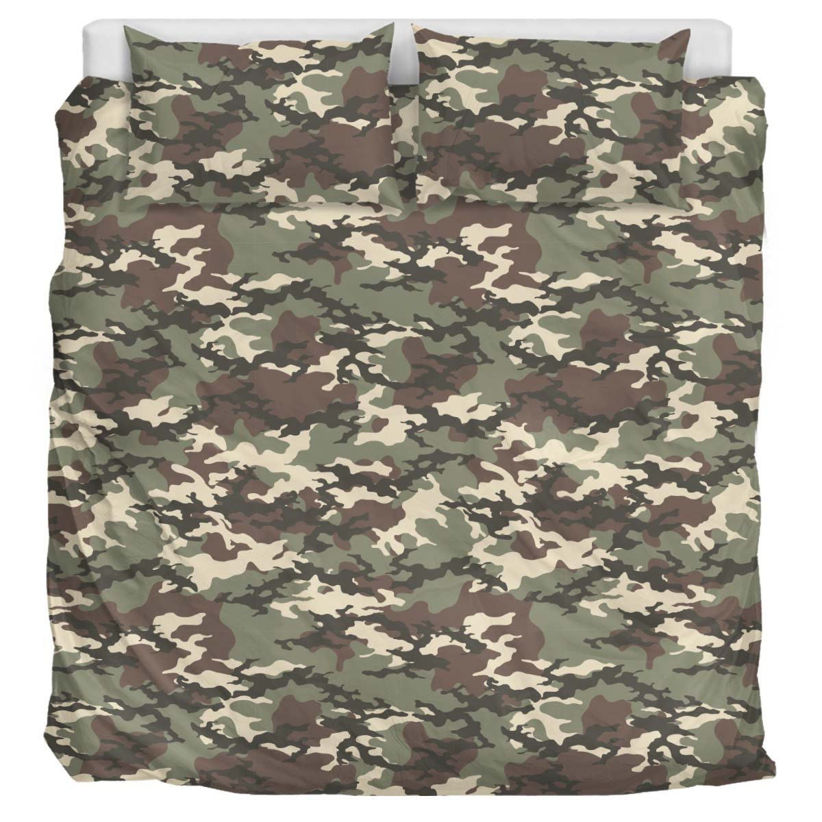 Brown Camouflage CL12110041MDB Bedding Sets
