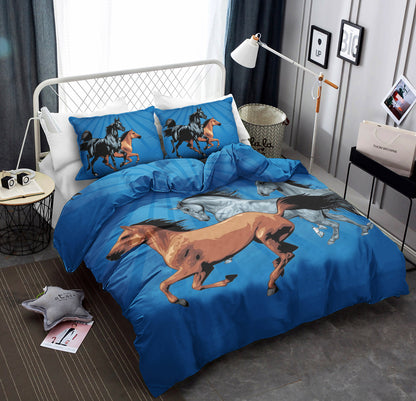 Brown Horses CLA19100500B Bedding Sets