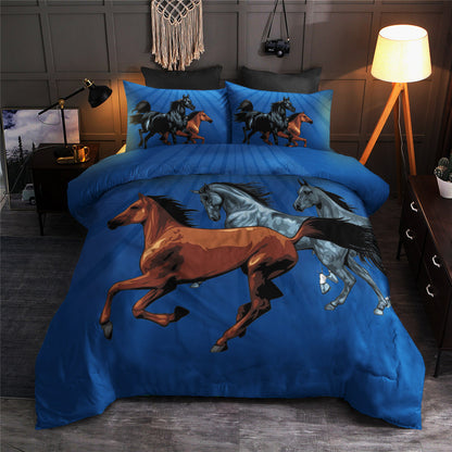 Brown Horses CLA19100500B Bedding Sets