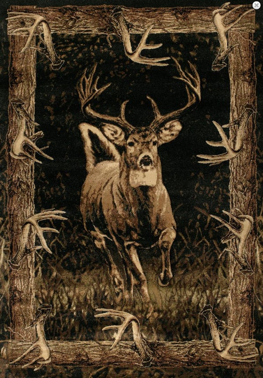 Buck Woods Deer CLA0410011R Rug