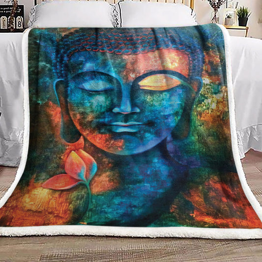 Buddhism VD200924F Sherpa Fleece Blanket