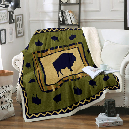 Buffalo HT220804TT Sherpa Fleece Blanket