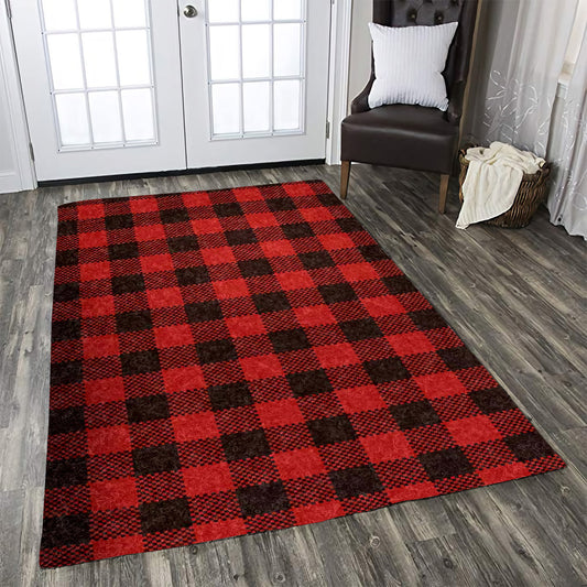 Buffalo check Red CLA15101320R Rug