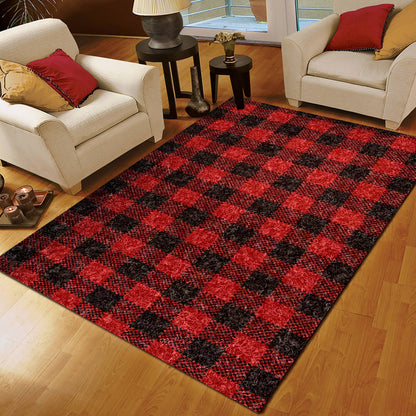 Buffalo check Red CLA15101320R Rug