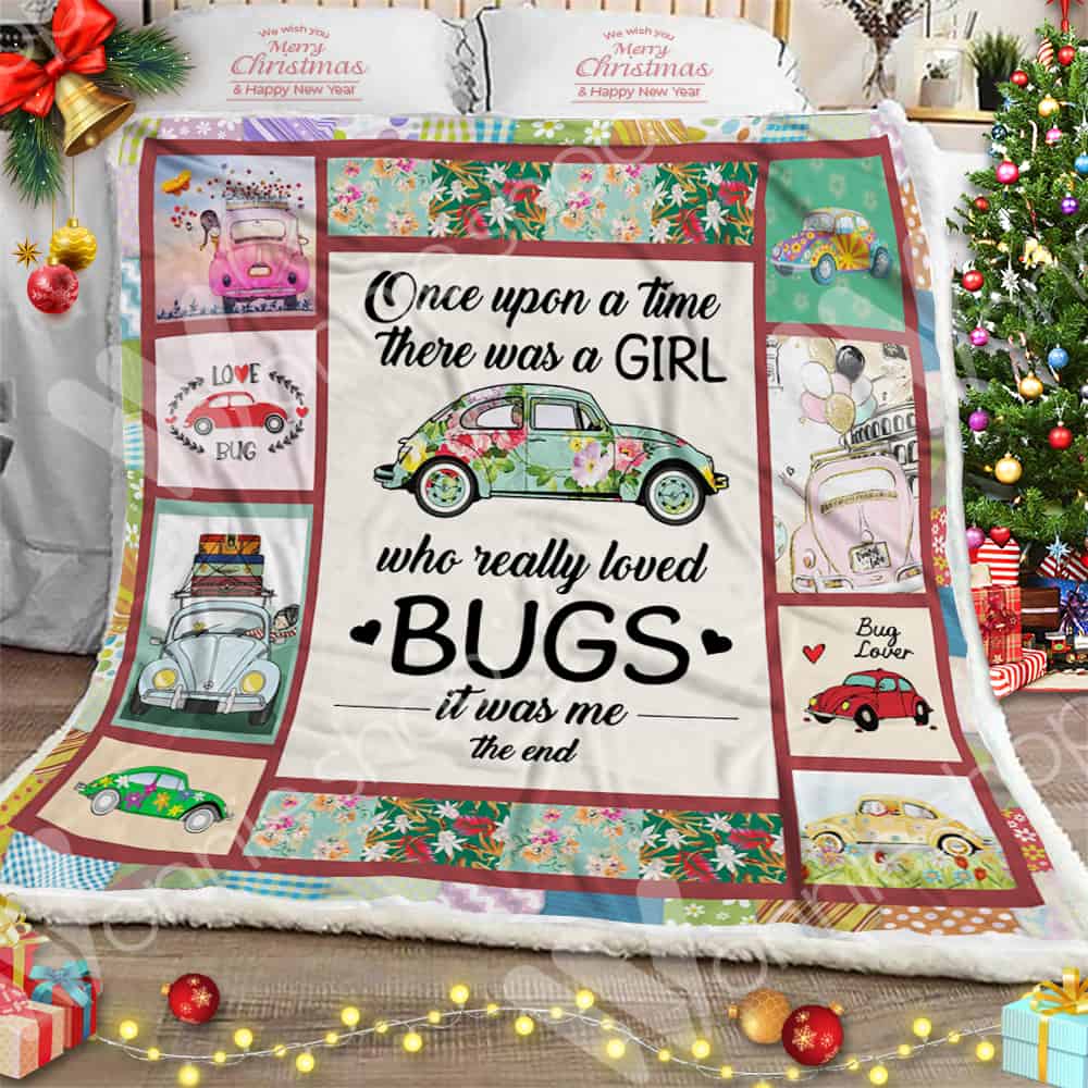 Bug Car CL11100019MDF Sherpa Fleece Blanket