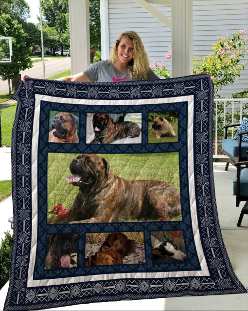 Bull Mastiff CL11110069MDQ Quilt Blanket