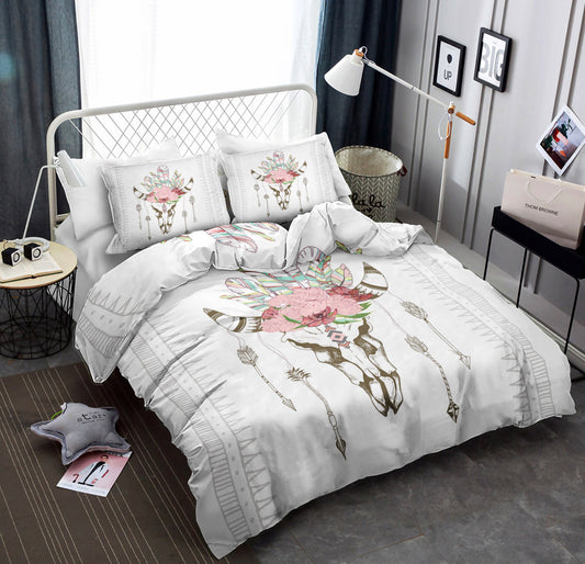 Bull Head Skull CLA22101078B Bedding Sets