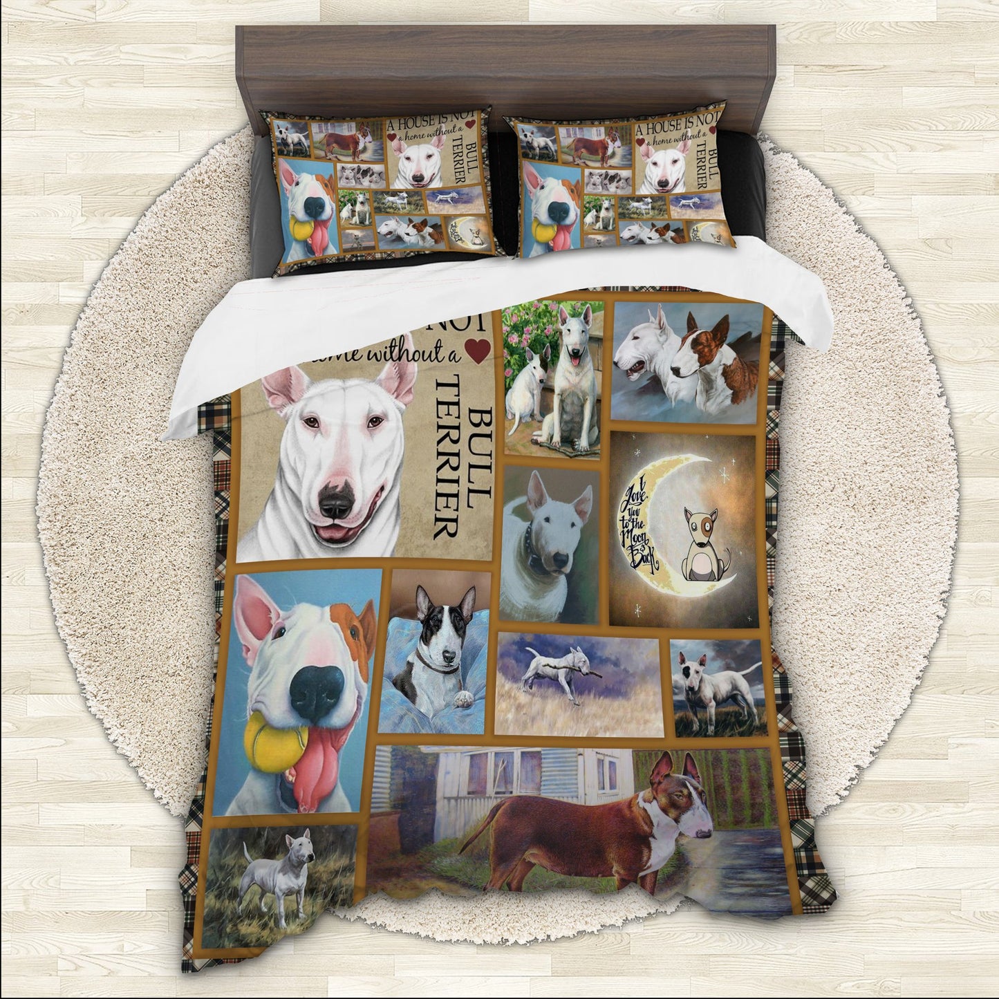 Bull Terrier CL10100091MDB Bedding Sets