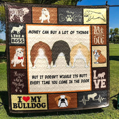 Bulldog CL15100066MDQ Quilt Blanket