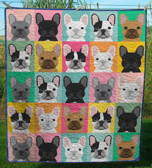 Bulldog CL28100169MDQ Quilt Blanket