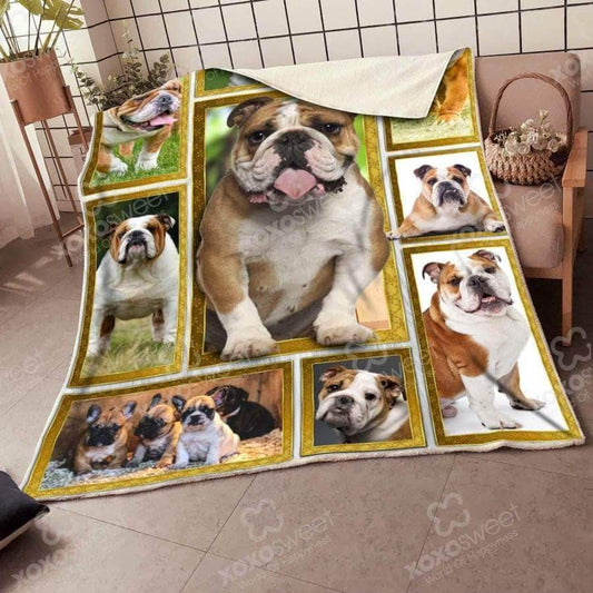 Bulldog CL05100072MDF Sherpa Fleece Blanket