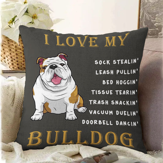 Bulldog CL15100025MDP Throw Pillow Covers