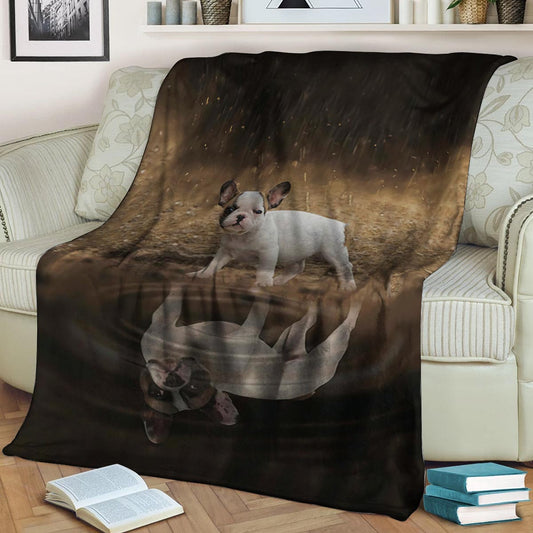 Bulldog CLA150808f Sherpa Fleece Blanket