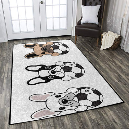 Bulldog Soccer CLA200814R Rug
