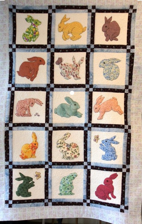 Bunnies CLA1710073Q Quilt Blanket