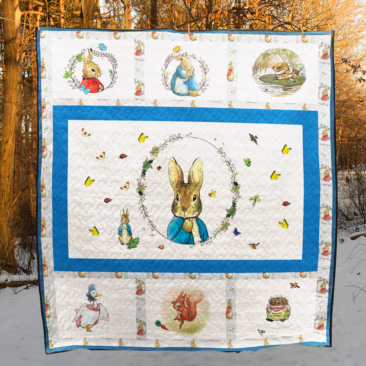 Bunny CLA0912536Q Quilt Blanket