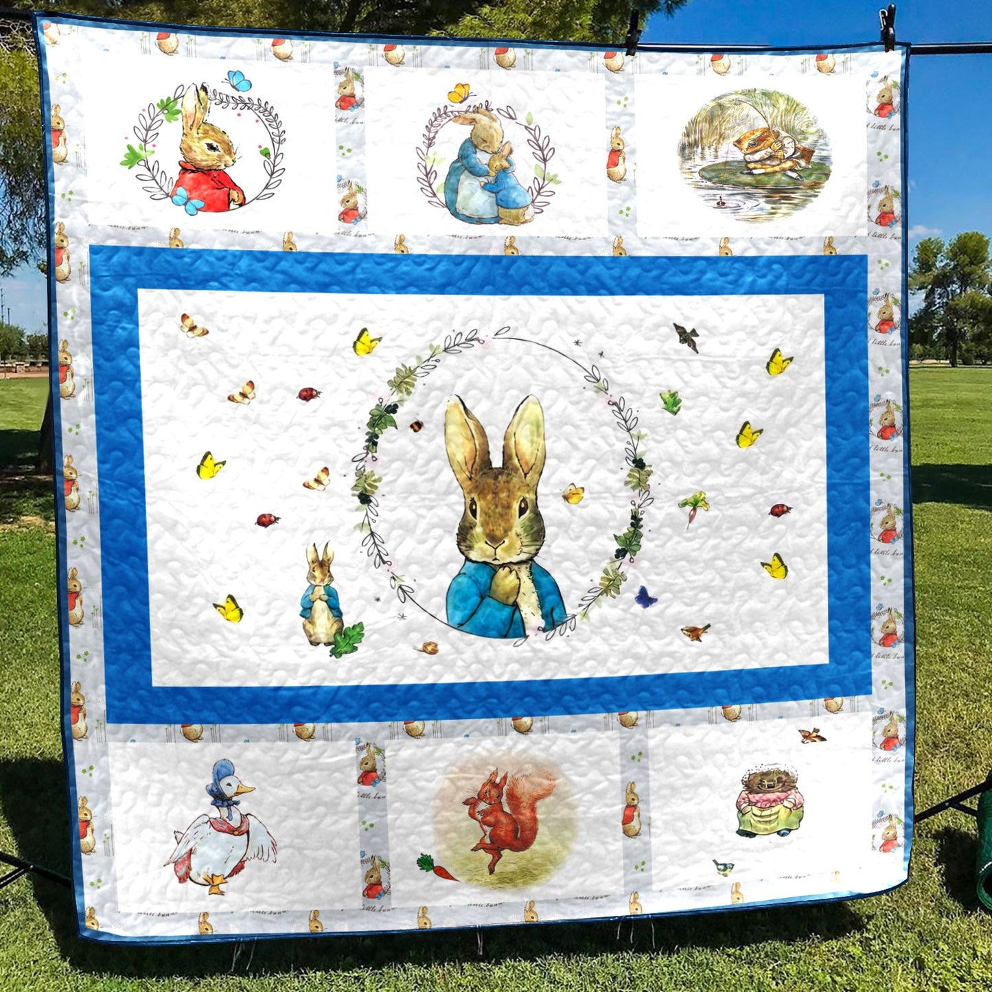 Bunny CLA0912536Q Quilt Blanket