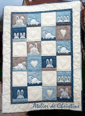 Bunny CLP1111049Q Quilt Blanket