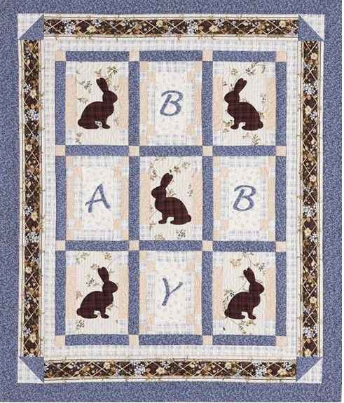 Bunny Foo Foo CLA11110328Q Quilt Blanket