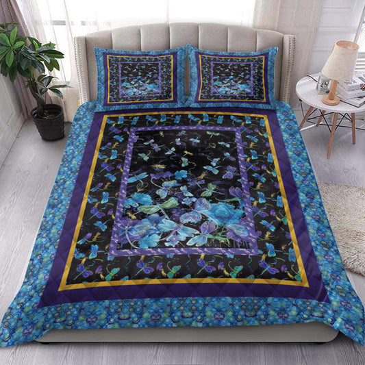 Butterfly CLA250642QBS Quilt Bedding Set