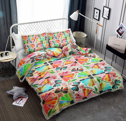 Butterfly Floral HM050807B Bedding Sets