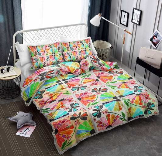 Butterfly Floral HM050807B Bedding Sets