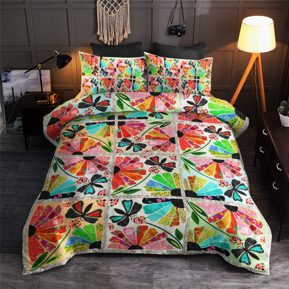 Butterfly Floral HM050807B Bedding Sets