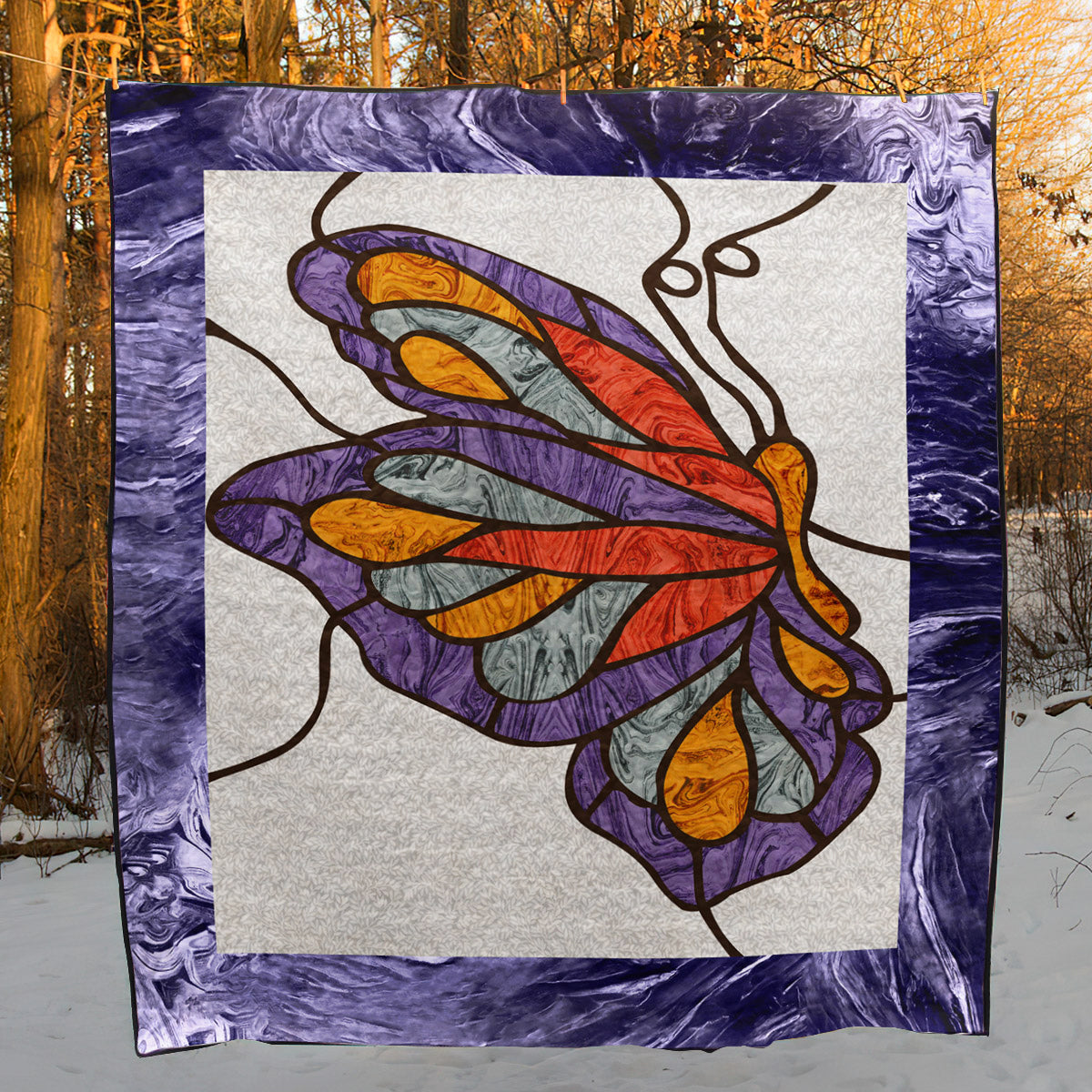 Butterfly CL140608 Quilt Blanket