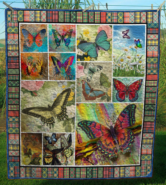 Butterfly CL28100193MDQ Quilt Blanket