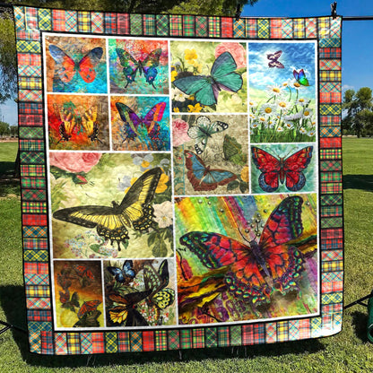 Butterfly CL28100193MDQ Quilt Blanket