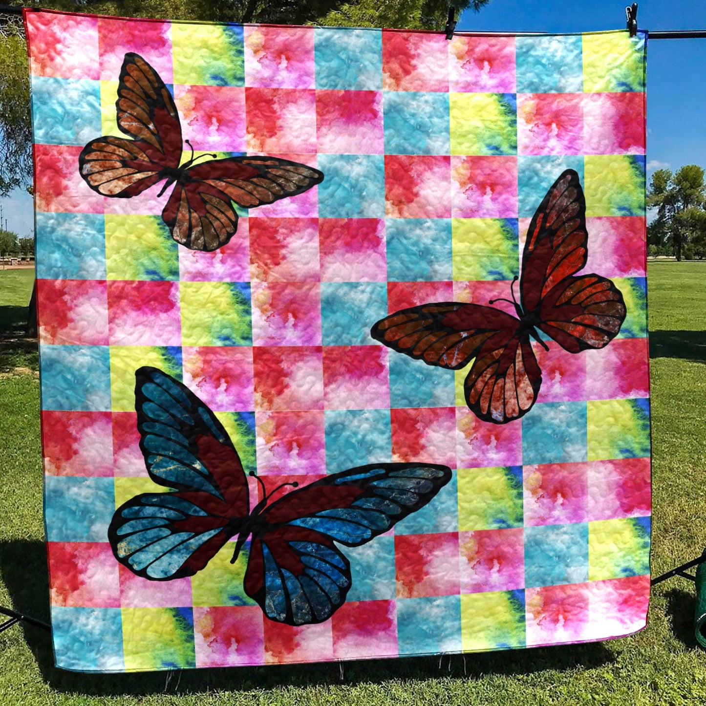 Butterfly CLA0411116Q Quilt Blanket