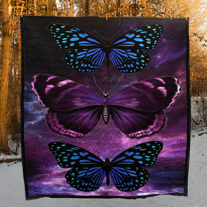 Butterfly CLA05120442Q Art Quilt