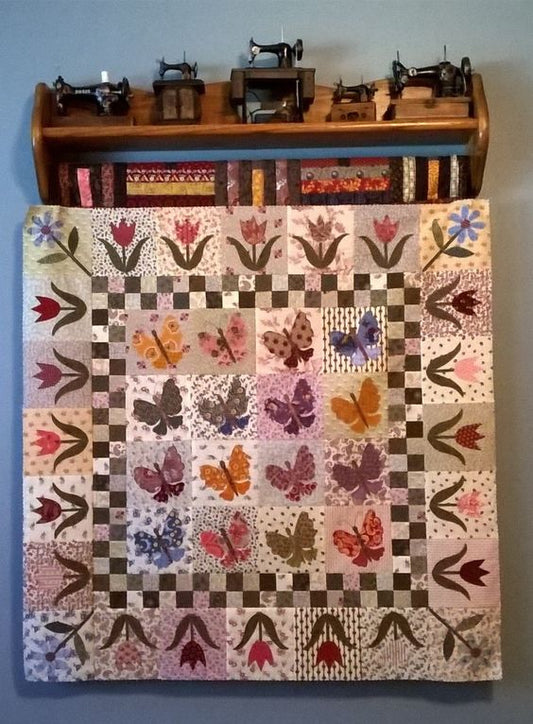 Butterfly CLA1010155Q Quilt Blanket