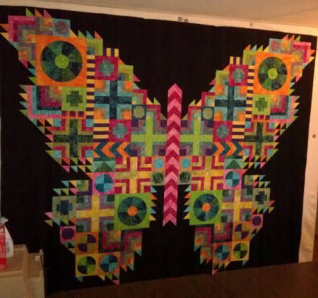 Butterfly CLA1110041Q Quilt Blanket