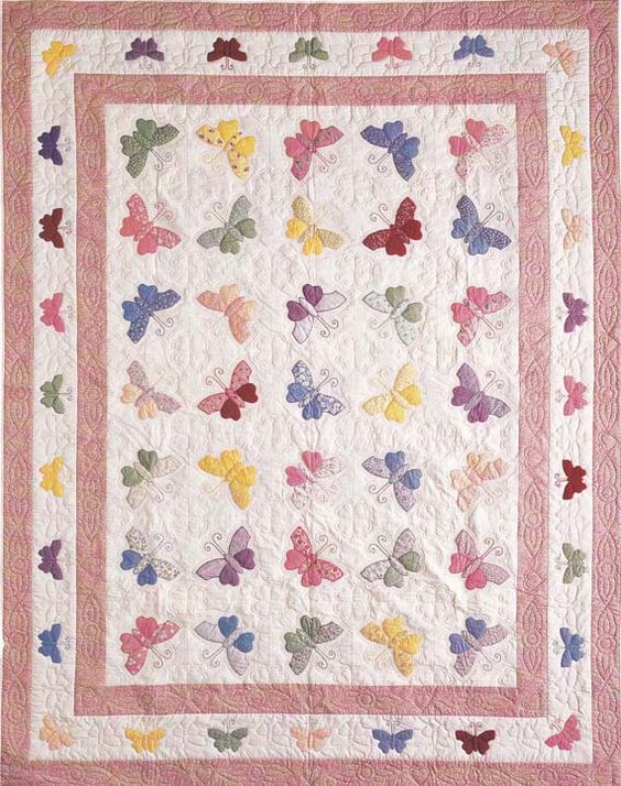 Butterfly CLA1410108Q Quilt Blanket