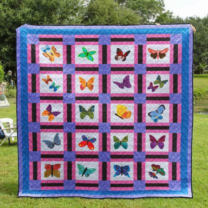 Butterfly CLA150610 Quilt Blanket