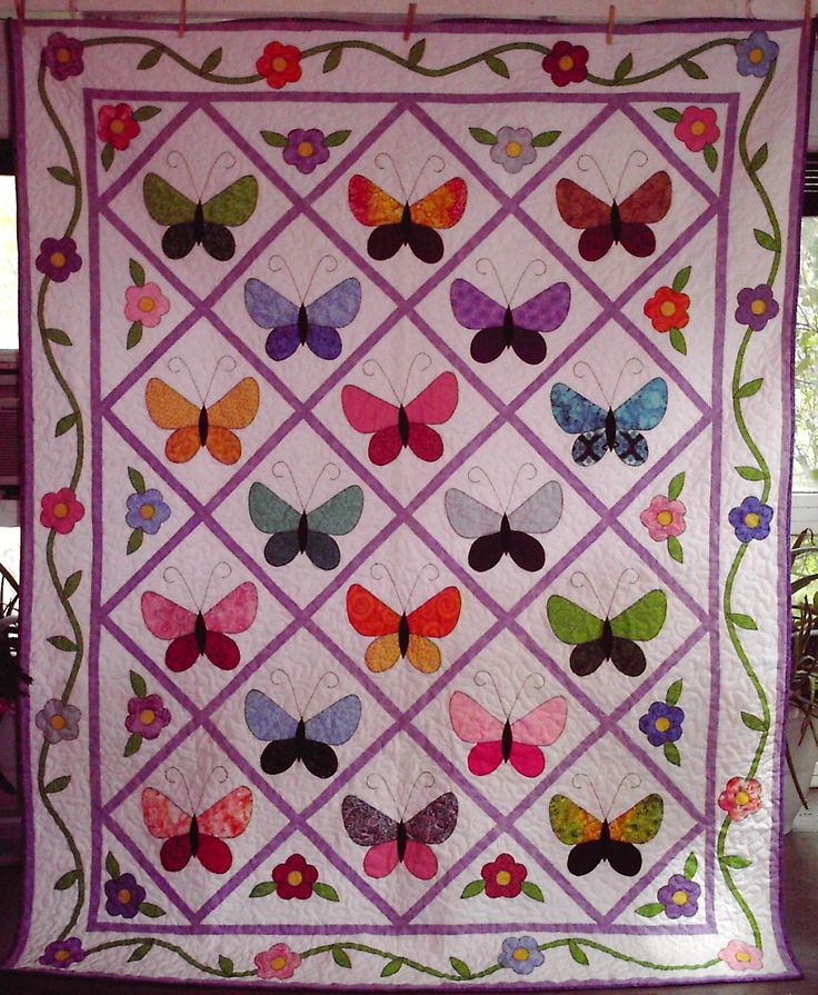 Butterfly CLA250640 Quilt Blanket