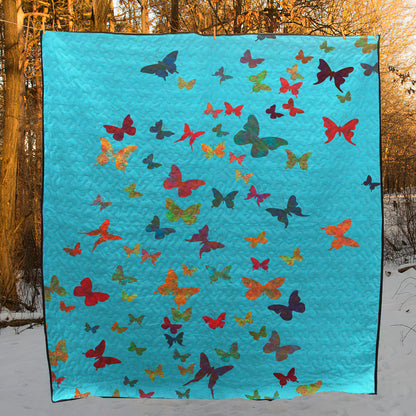 Butterfly CLA290614 Quilt Blanket