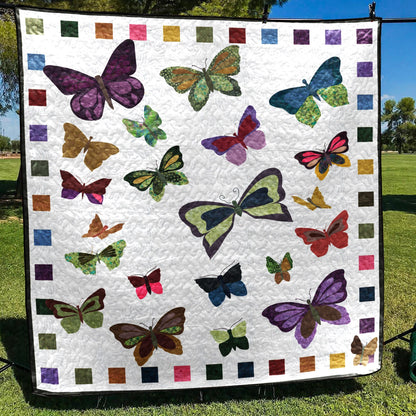 Butterfly CLA170613 Quilt Blanket