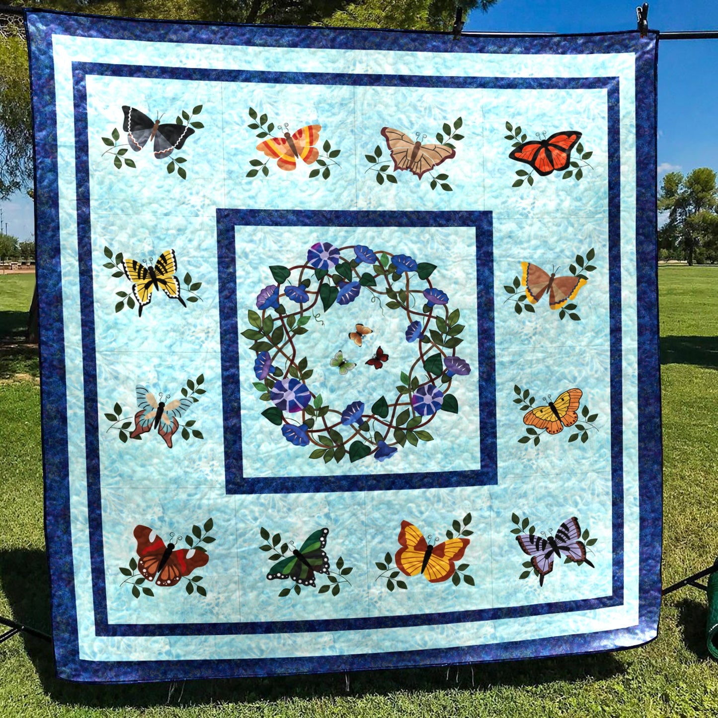 Butterfly CLM270605 Quilt Blanket