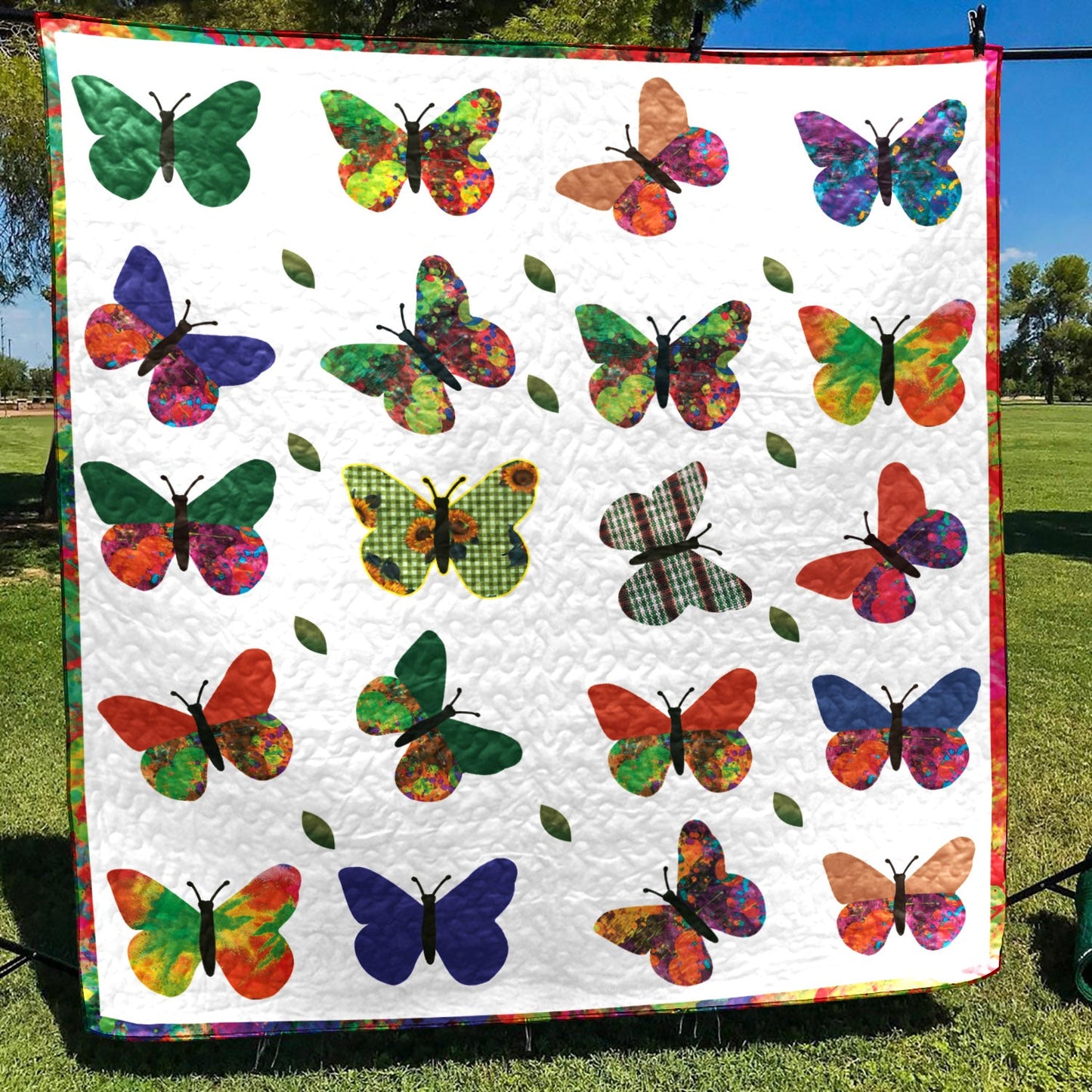 Butterfly CLP020707 Quilt Blanket