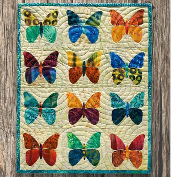 Butterfly CLP020708 Quilt Blanket