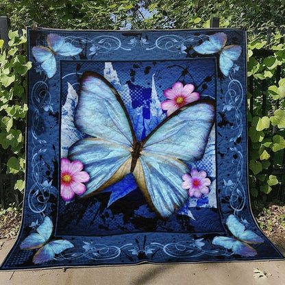 Butterfly D010705 Quilt Blanket