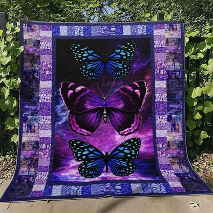 Butterfly D010707 Quilt Blanket