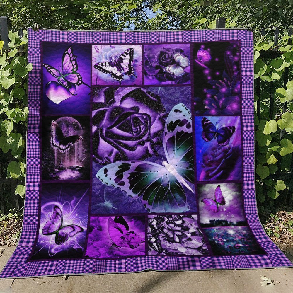 Butterfly D010711 Quilt Blanket