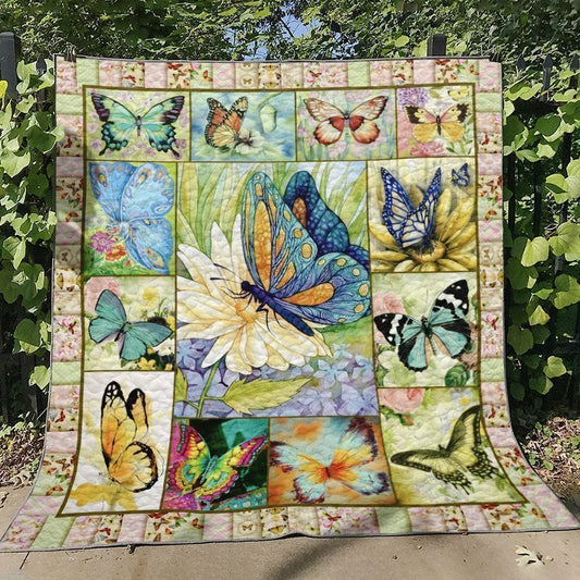 Butterfly D010712 Quilt Blanket