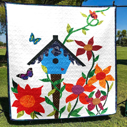 Butterfly Garden CLM2011176 Quilt Blanket