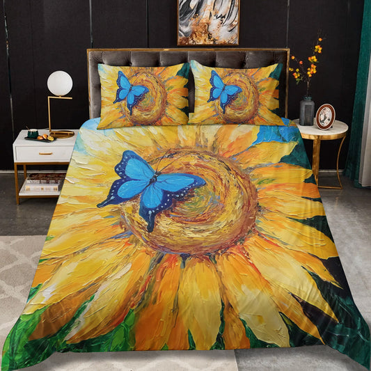 Butterfly On Sunflower TN200819TB Bedding Sets